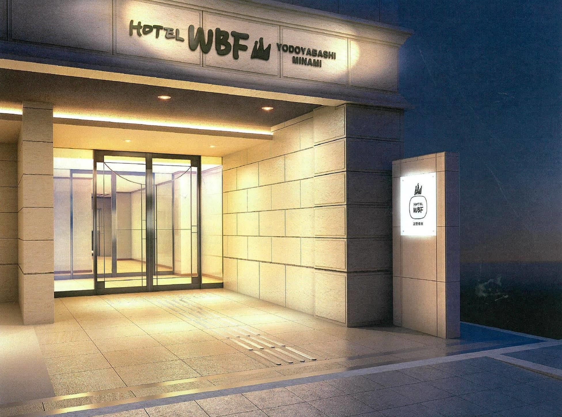 Hotel Wbf Yodoyabashi Minami Osaka Exteriör bild