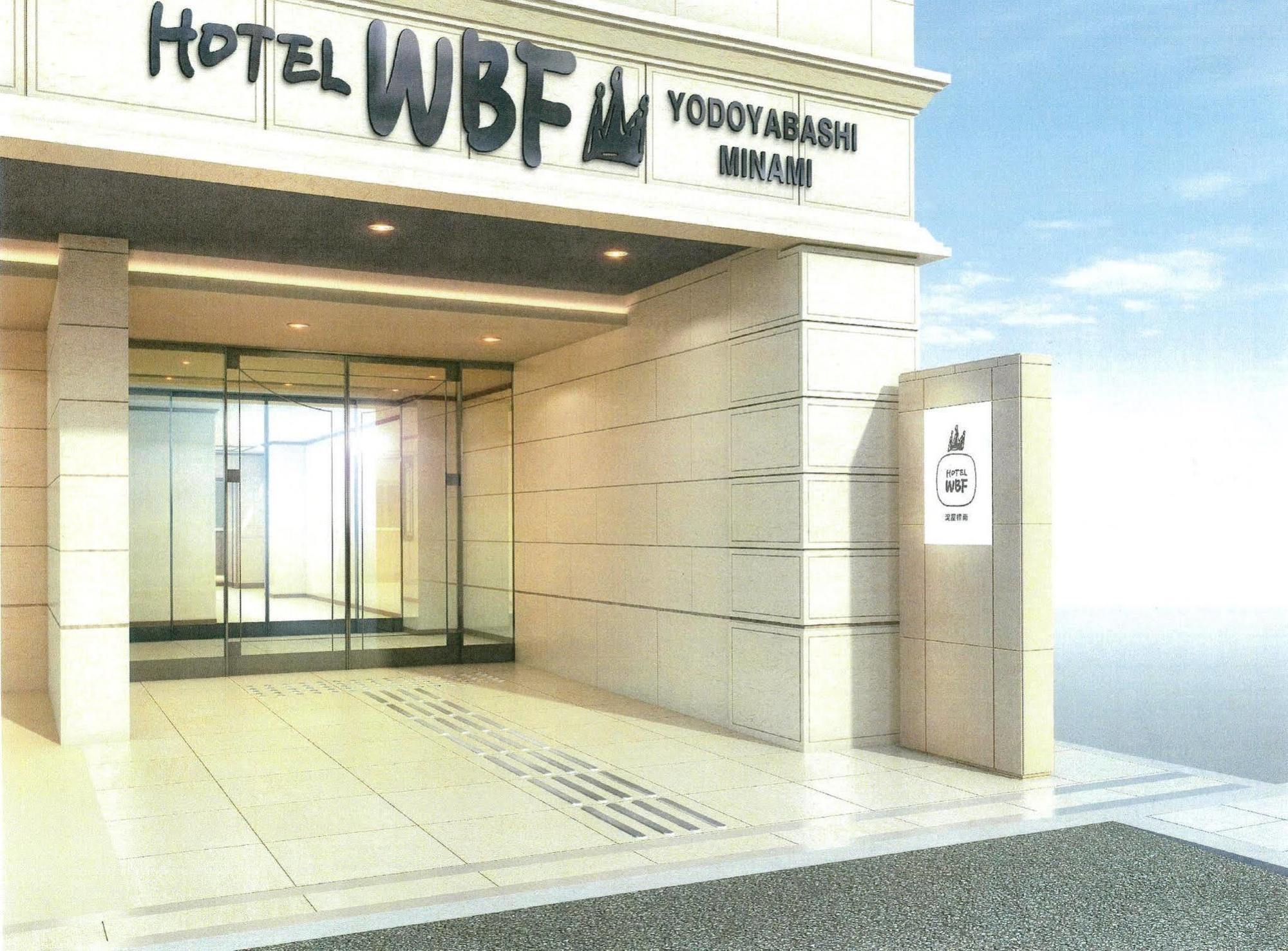 Hotel Wbf Yodoyabashi Minami Osaka Exteriör bild